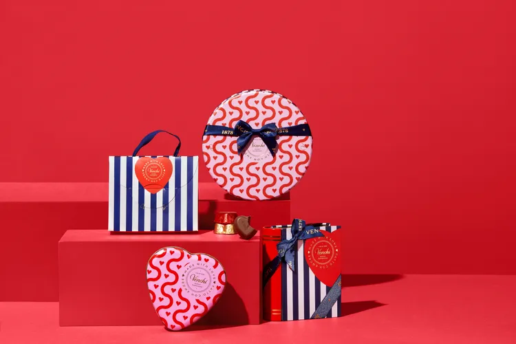 Venchi情人節限定禮盒擁有多款造型。品牌提供