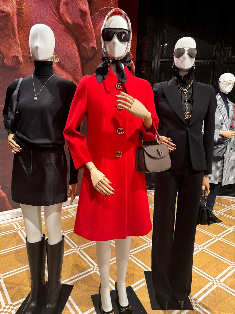 GUCCI  2026春夏La Famiglia系列。張家玲攝