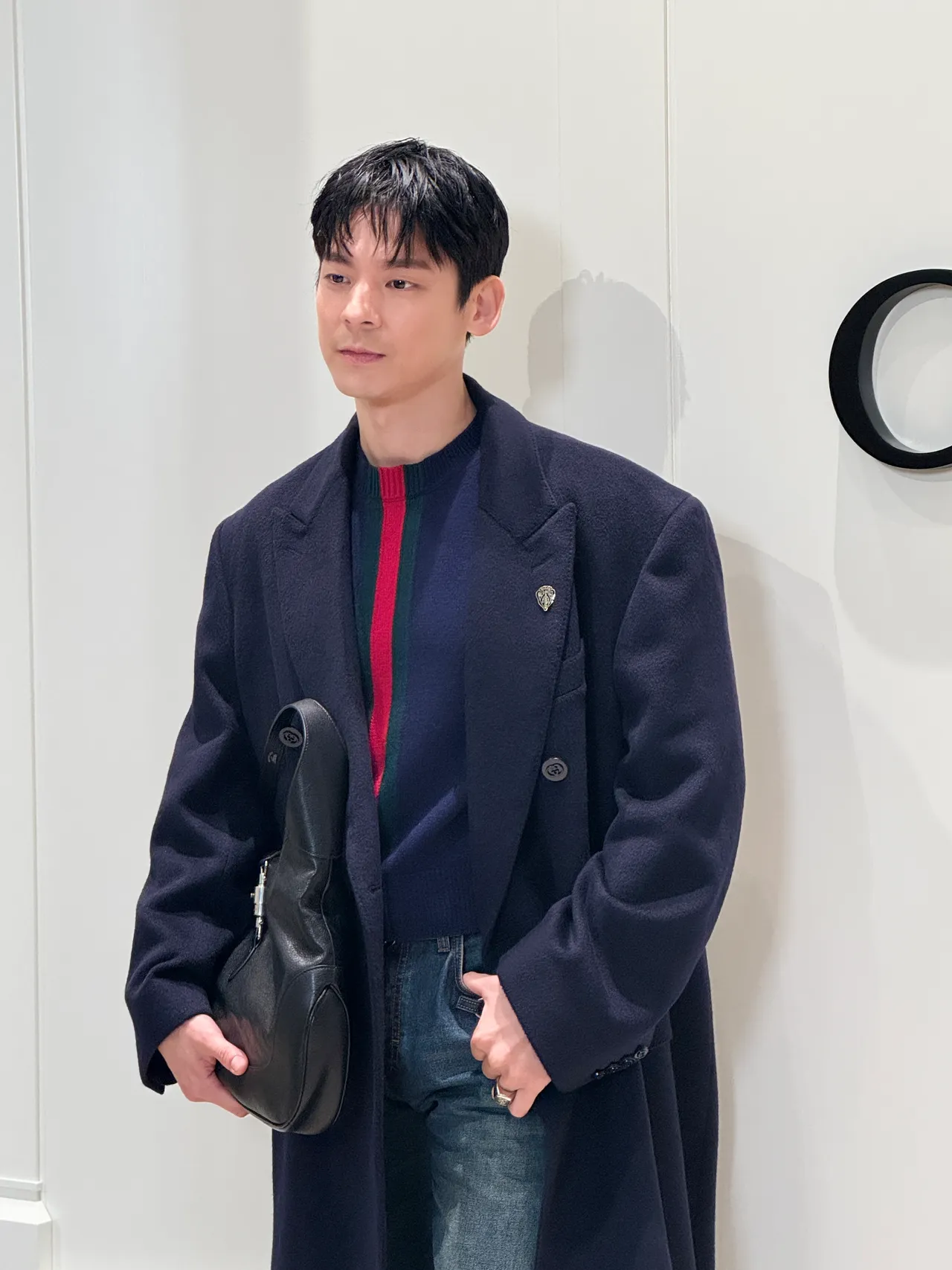 林柏宏自称是「邻家男孩」也是「林家男孩」。张家玲摄