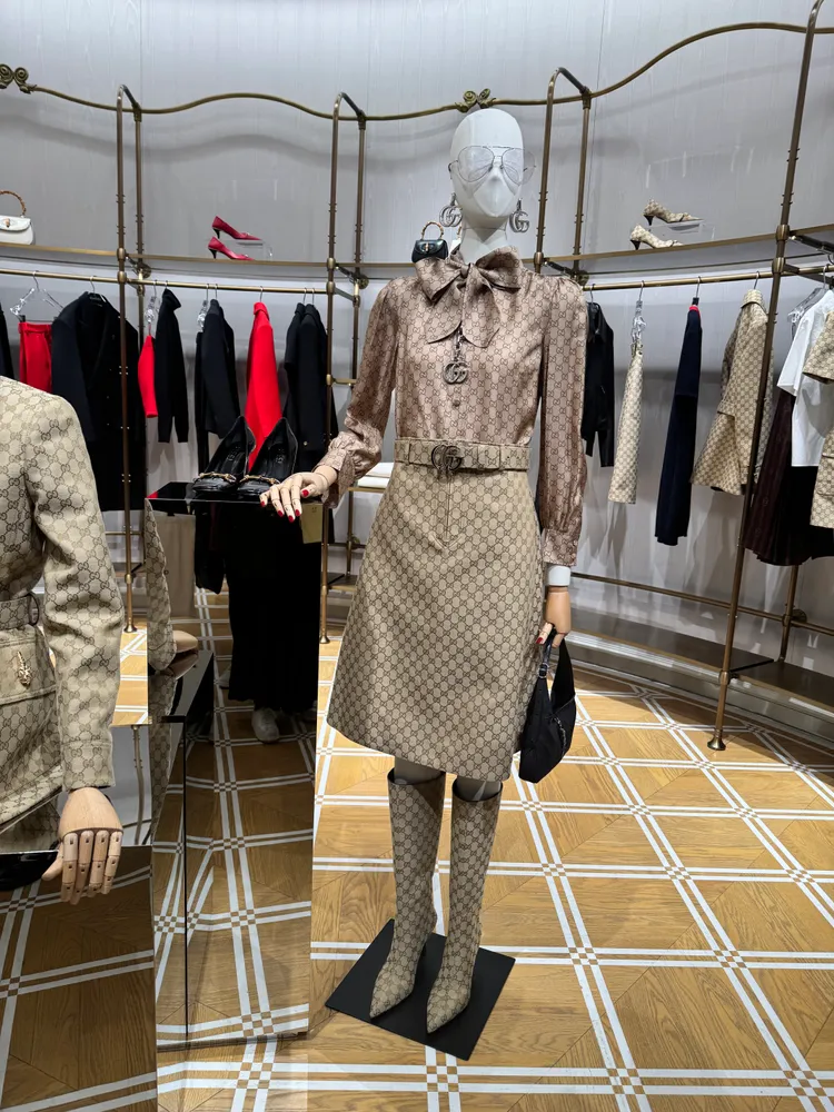 GUCCI  2026春夏La Famiglia系列。張家玲攝