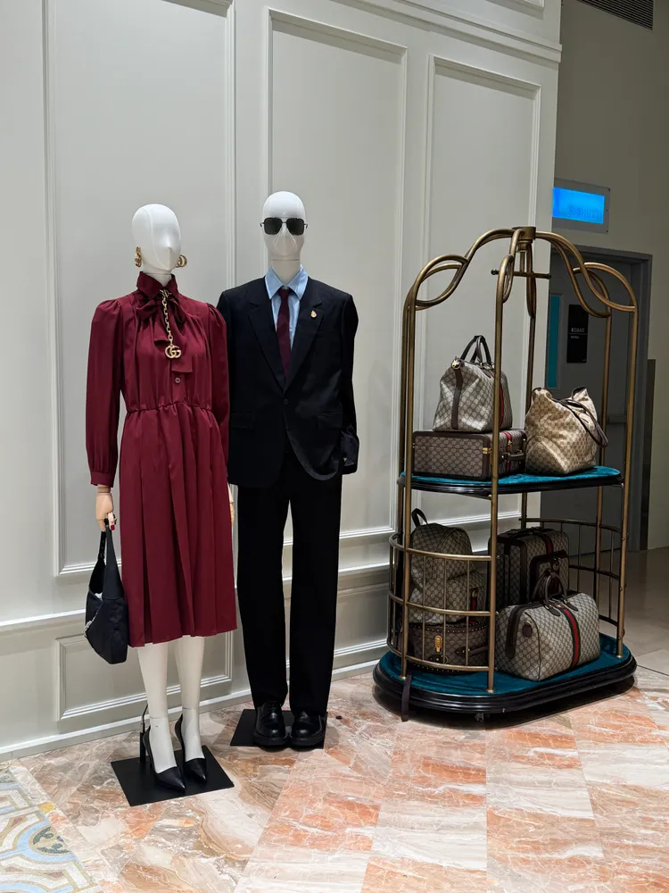 GUCCI  2026春夏La Famiglia系列。張家玲攝