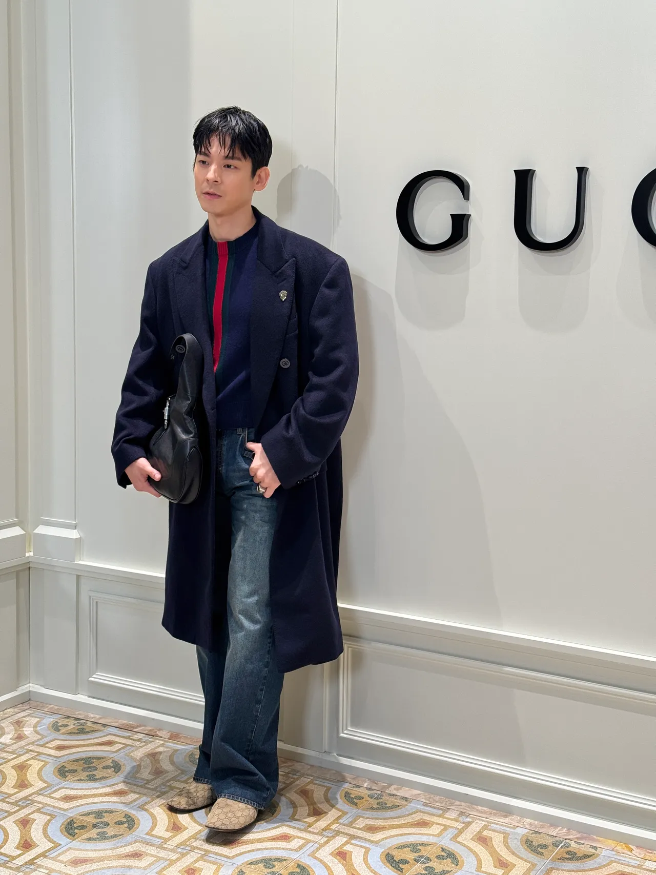 林柏宏自称是「邻家男孩」也是「林家男孩」。张家玲摄