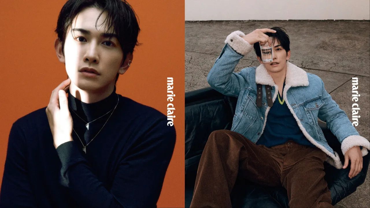 町田啓太拍攝《Marie Claire美麗佳人》封面。《Marie Claire美麗佳人》國際中文版提供