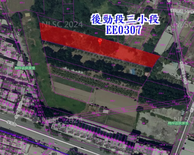 歐美建設此次購地鳥瞰圖