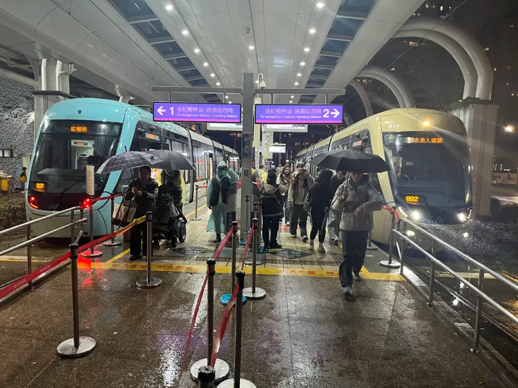 淡海煙火助攻、新北捷運2025全年運量突破3,000萬人次。捷運公司提供