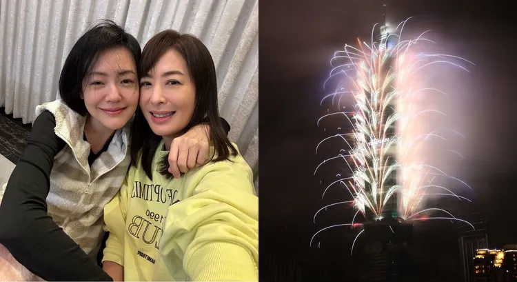 賈永婕之前出動閨蜜小S，幫忙宣傳台北101跨年煙火。翻攝小S臉書、莊宗達攝