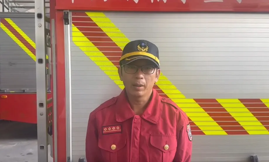 高雄市消防局甲圍分隊說明此事，嬰兒早產後已無生命跡象。民眾提供