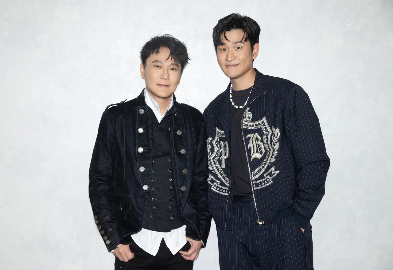 「雙哲」驚喜同框，未來合作埋伏筆。潮水音樂 x 喬山健康科技提供