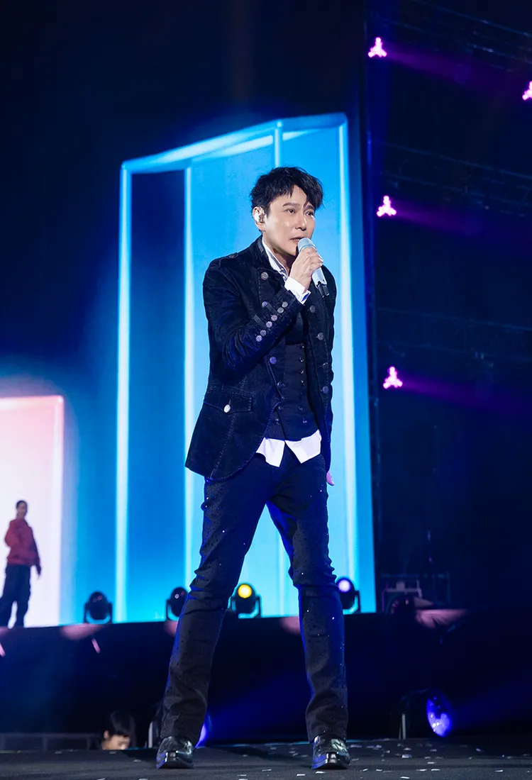 張信哲的好聲音紅遍全亞洲。潮水音樂 x 喬山健康科技提供