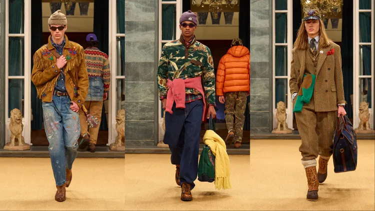 Polo Ralph Lauren 2026秋季男裝系列。品牌提供