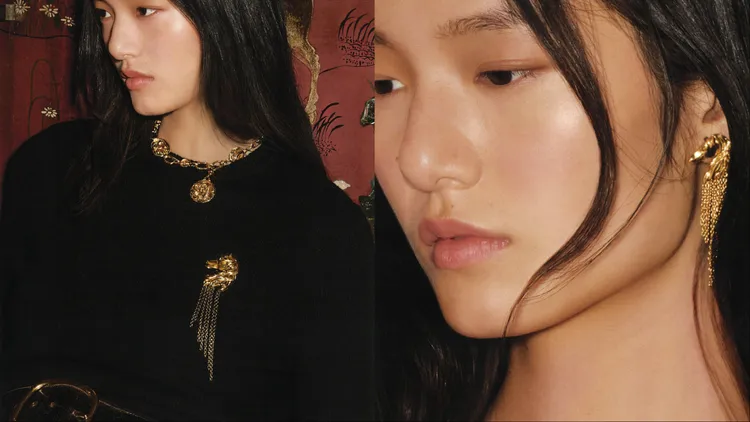 Chloé Chain Horse系列飾品以質感復古金色搭配馬頭造型、流蘇元素。品牌提供