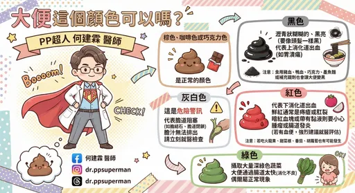 大便什麼顏色最正常？醫師警告出現這種顏色　就要立即就醫！