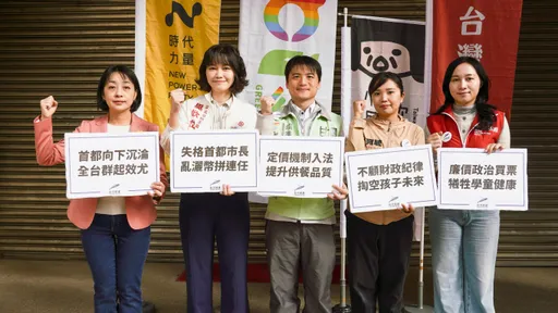 轰蒋万安「免费营养午餐」政策买票！王婉谕： 失去首都市长格局