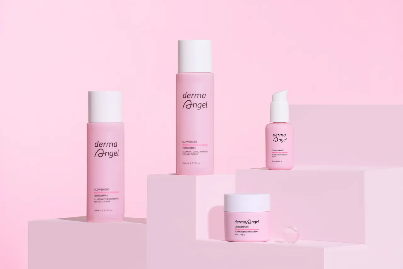 DermaAngel護妍天使跨足美白戰場，推出肌光淨白系列。品牌提供
