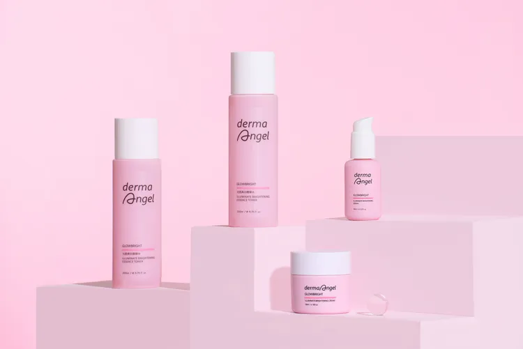 DermaAngel護妍天使跨足美白戰場，推出肌光淨白系列。品牌提供