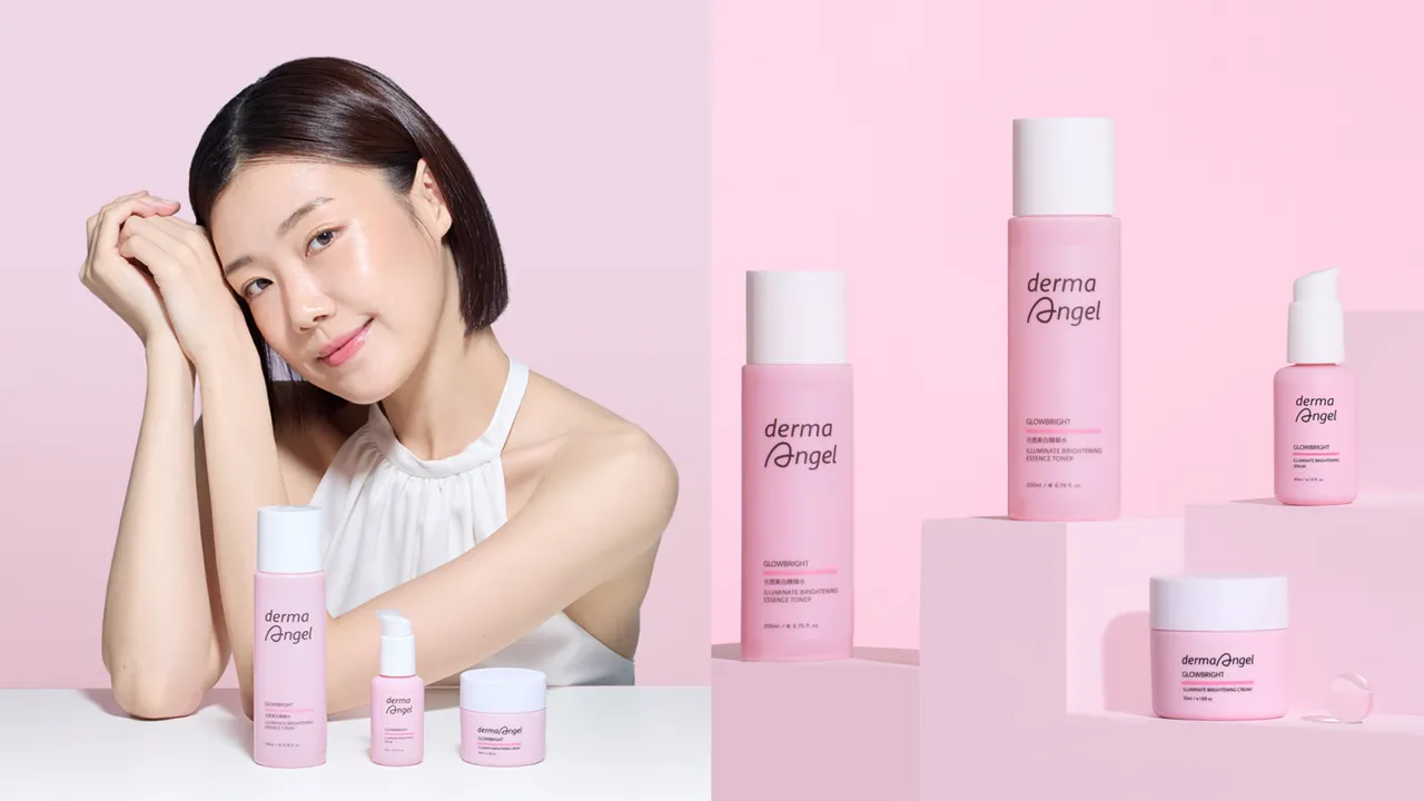 DermaAngel護妍天使跨足美白戰場，推出肌光淨白系列。品牌提供