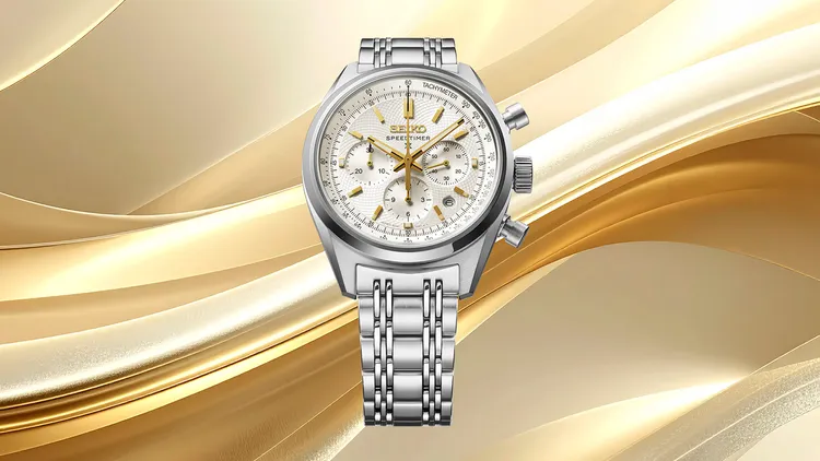 SEIKO Prospex系列Speedtimer機械計時碼錶SRQ059J1，7萬5000元。品牌提供