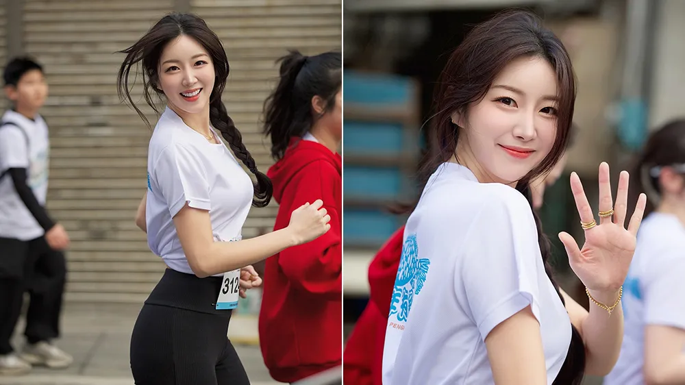 安芝儇澎湖路跑美照驚呆鄉民　「這麼頂是不是有點誇張了」