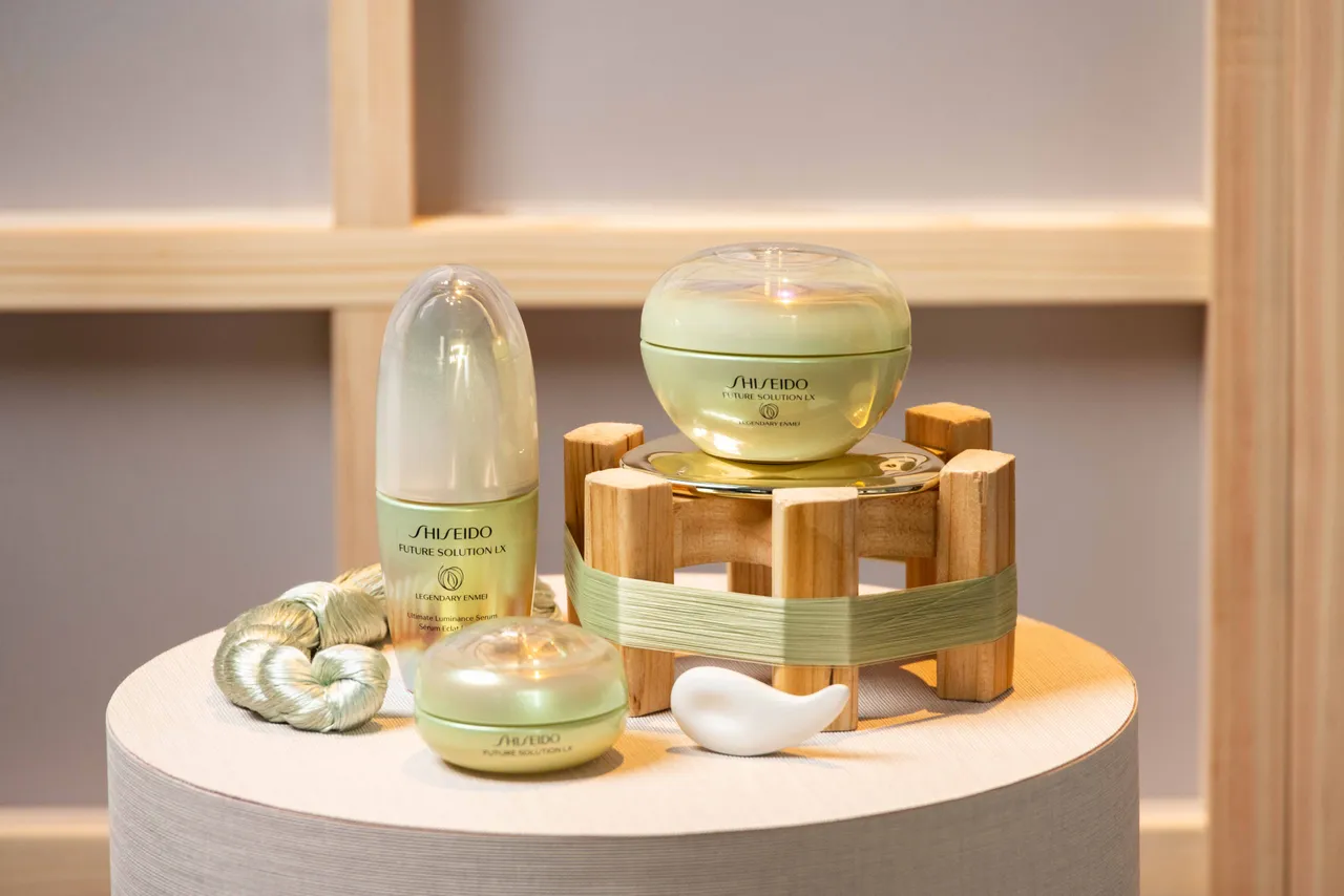 資生堂推出「傳奇奢養．絲潤光采之旅」護膚體驗。品牌提供