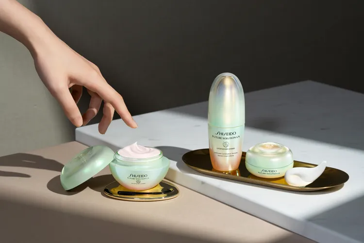 護膚會使用極上御藏系列滋養肌膚。品牌提供