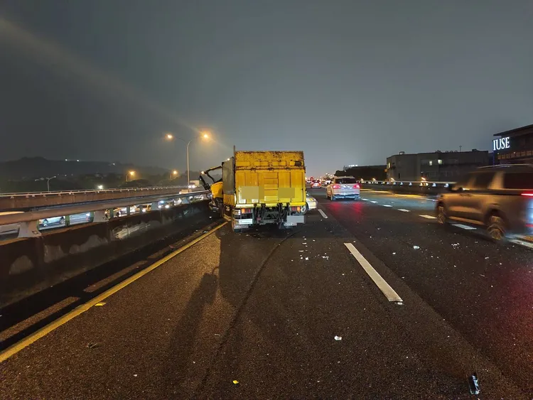 事故現場。翻攝畫面