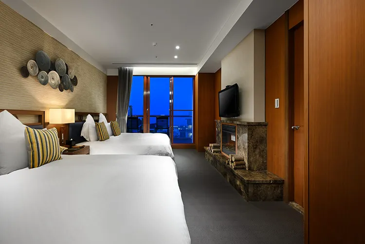 銀色商機效應，阿里山賓館即日起至2/13止，入住指定房型享8折起優惠。阿里山賓館提供