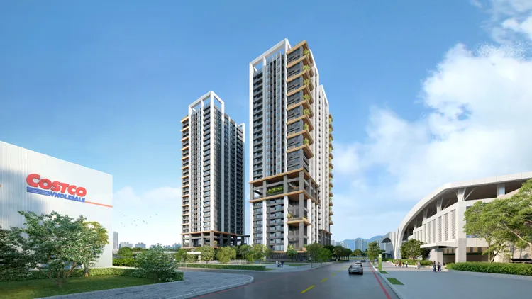 遠雄樂元完工示意圖。遠雄提供