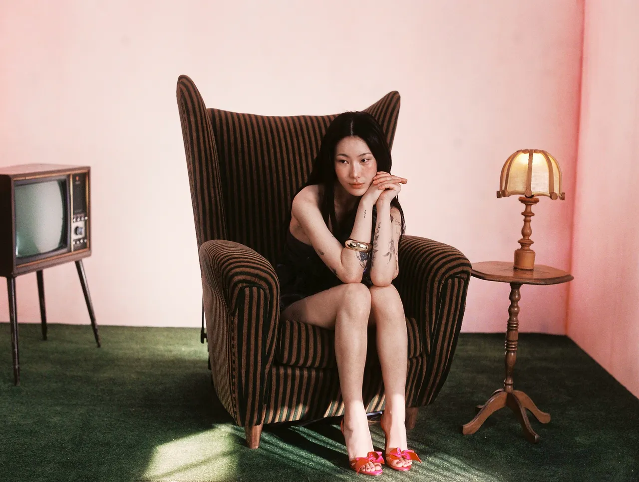 Milena首次來台超興奮，空靈嗓音加R&B風格，唱出甜美愛情。WAVY提供