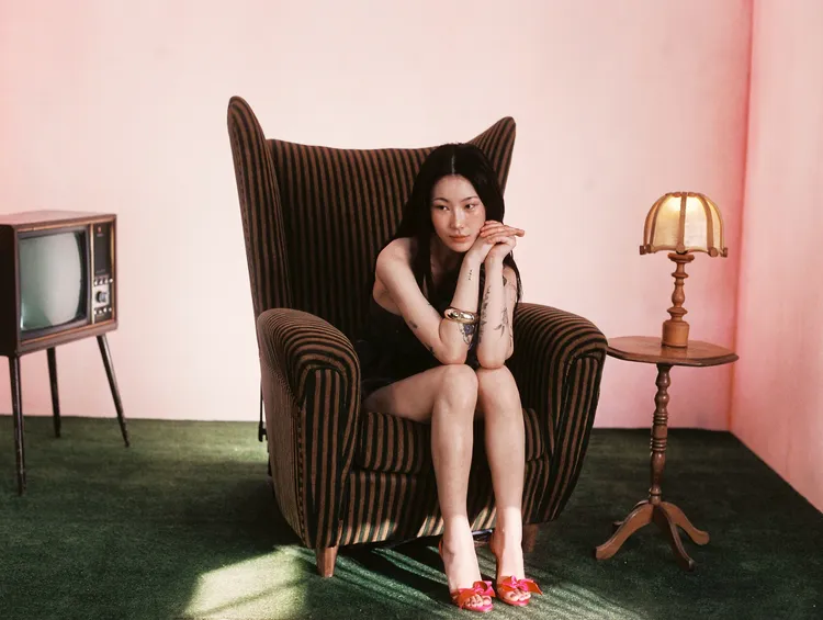 Milena首次來台超興奮，空靈嗓音加R&B風格，唱出甜美愛情。WAVY提供