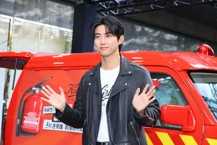 玉澤演出席美妝品牌Kiehl's活動。攝影中心攝