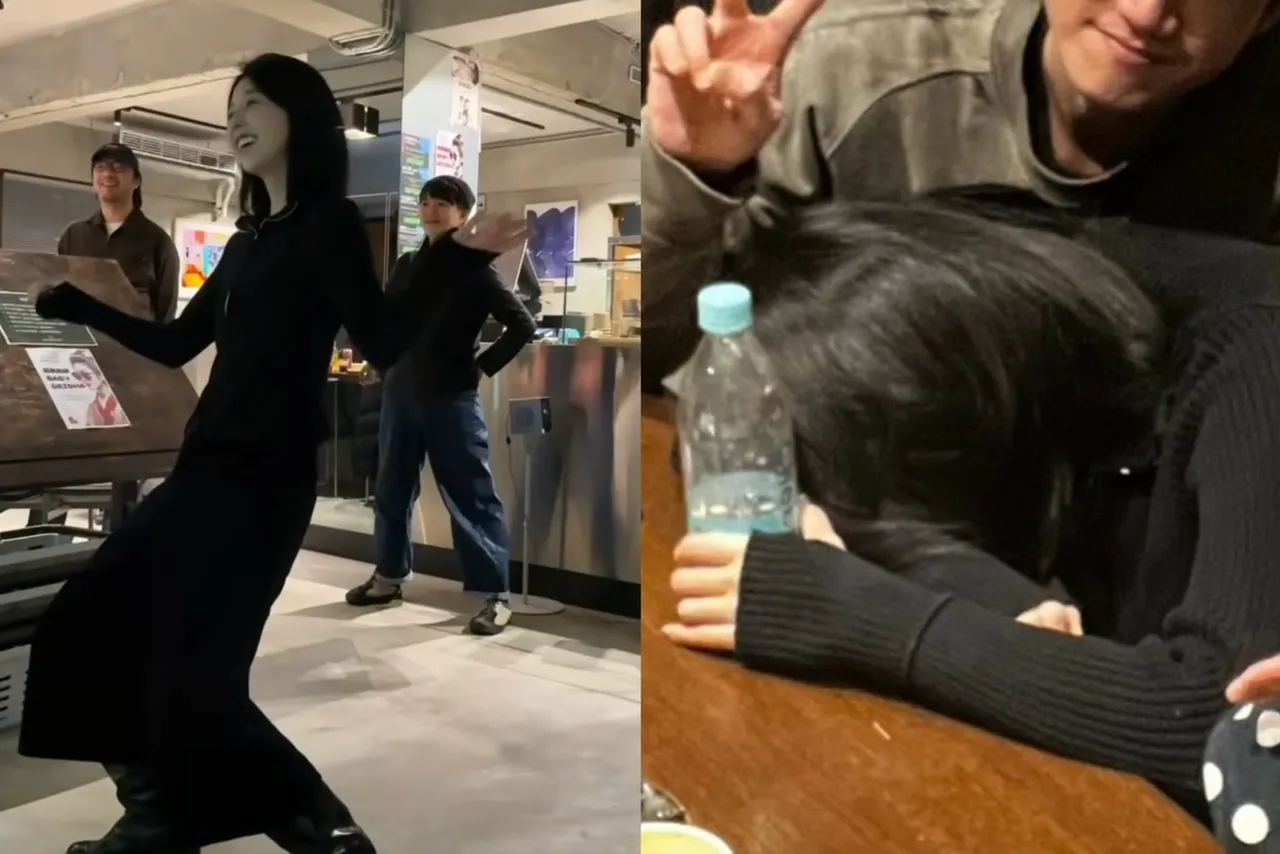 邵雨薇跨年夜醉倒！吴慷仁露下巴凑近护爱  比YA放闪