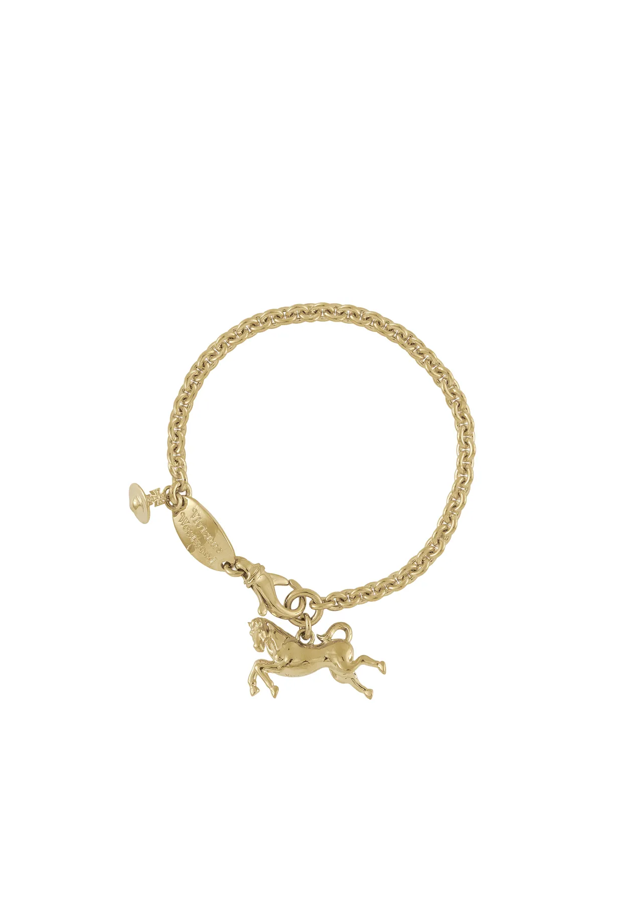 Vivienne Westwood HORSE手環，1萬元。品牌提供