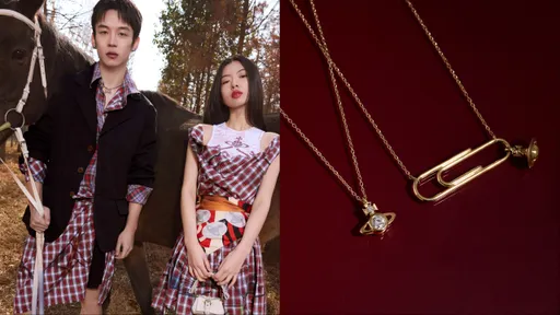 Vivienne Westwood純金系列登場　培育鑽石搭立體土星美瘋