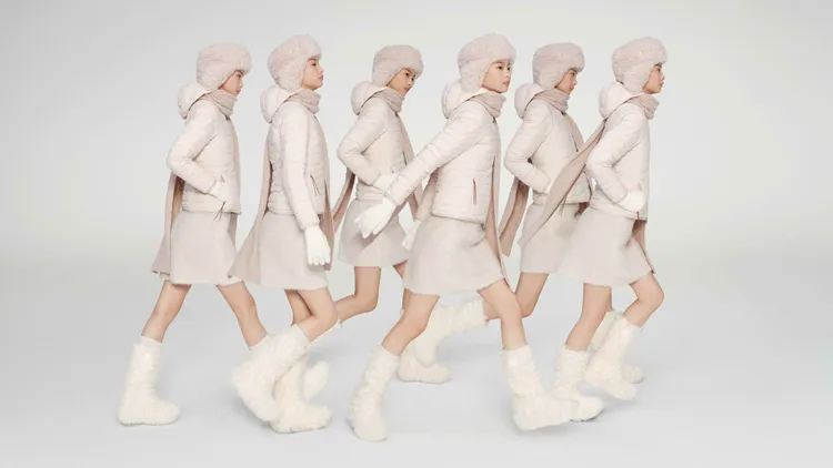 MONCLER推出2026新春系列形象大片。品牌提供