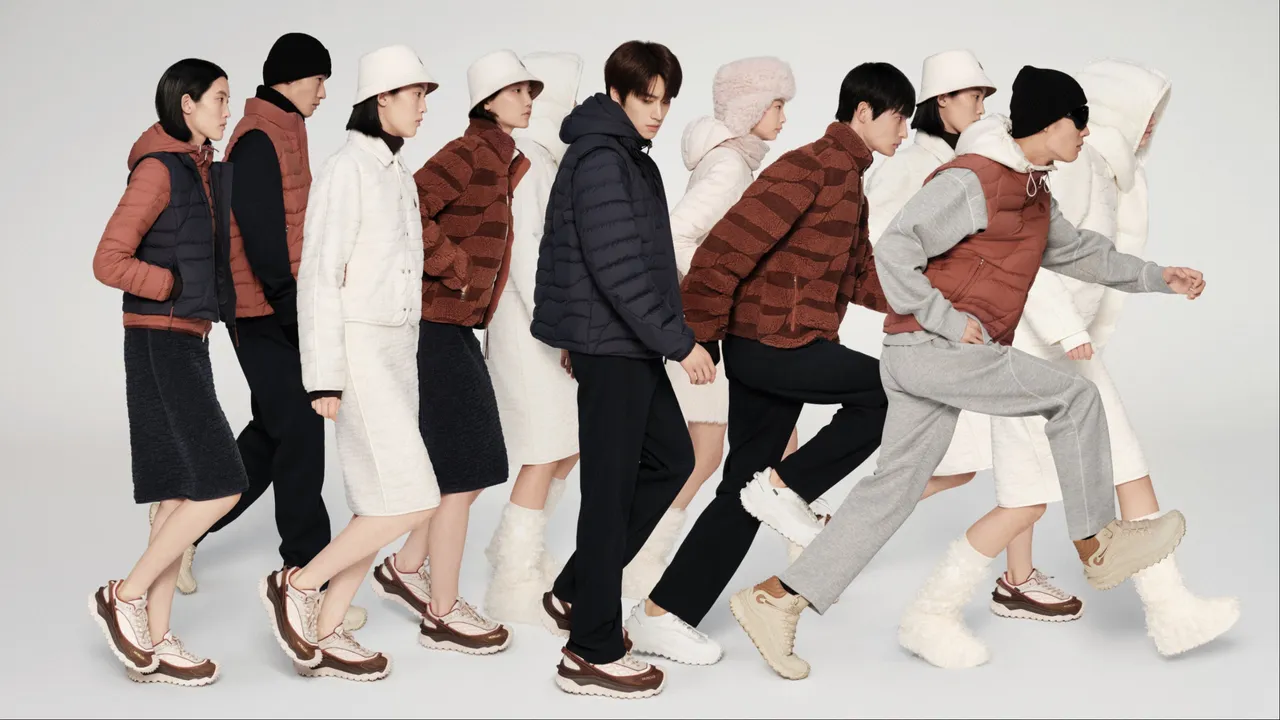 MONCLER推出2026新春系列形象大片。品牌提供