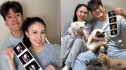 張晏塵懷女娃「小櫻桃」好動、想法多！被女兒逗樂　組七口之家