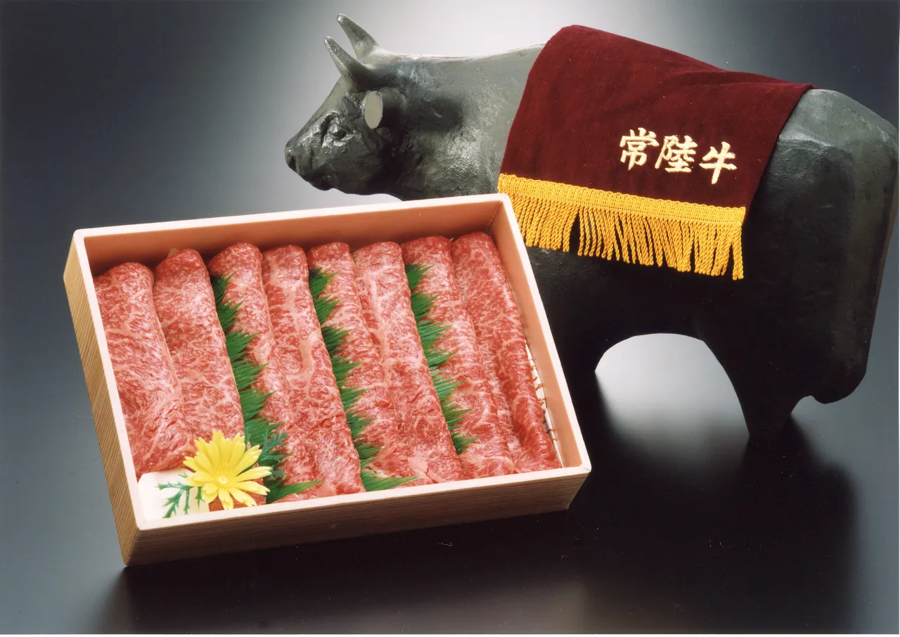 茨城頂級和牛是肉質極其細緻、遠銷台灣的「常陸牛」。茨城縣觀光誘客課提供