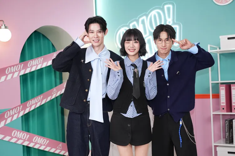 夏和熙（右起）、木木、阿本搭檔，默契十足。彭欣偉攝