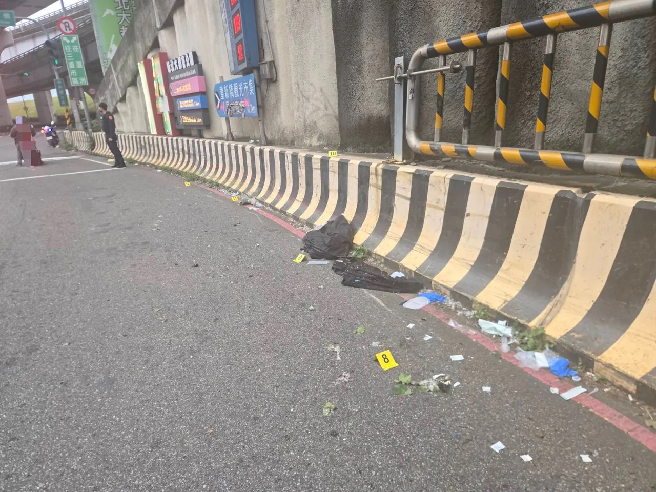 事故地點。翻攝畫面