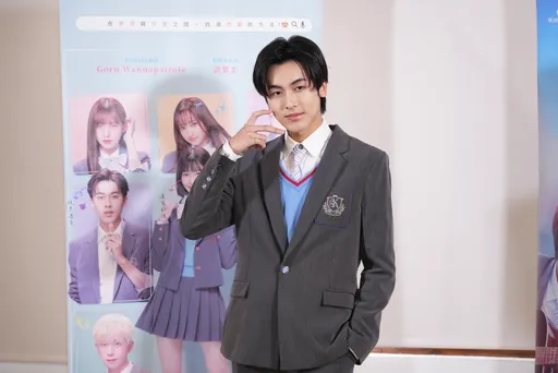 泰團男神Gorn甜學中文「漂亮姐姐」！來台拍片天天灌珍奶看吻戲超害羞