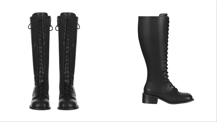 STAND OIL Command Lace-up Boots，14萬9000韓元（約新台幣3260元）。品牌提供