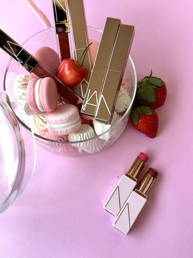 NARS激情過後嫩唇膏，各3g／1100元。張家玲攝