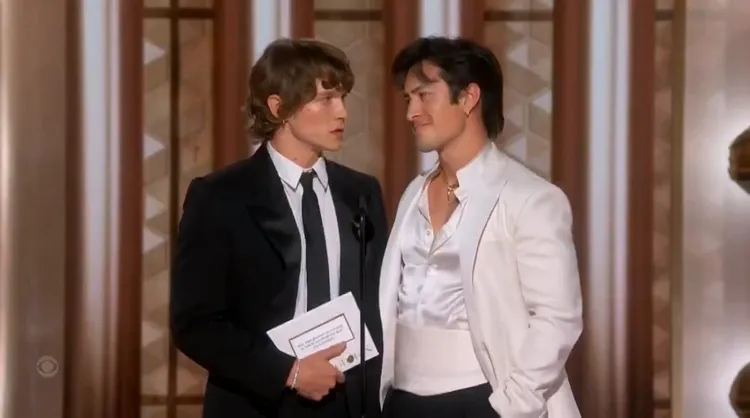 金球奖｜《烈爱对决》双帅对视火花啪滋啪滋　勾起全球观众姨母笑