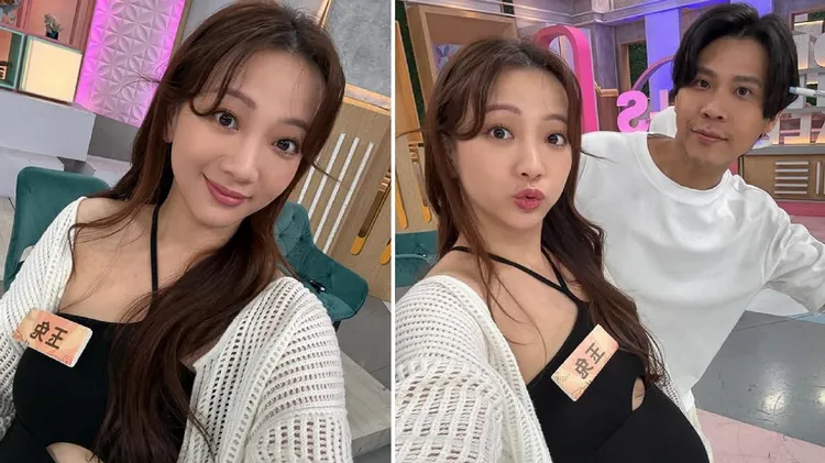 玉兔懷孕期間也曾跟老公一起上節目。翻攝玉兔IG