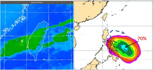 「1號颱風」這天生成機率提升！最新大迴轉路徑曝光