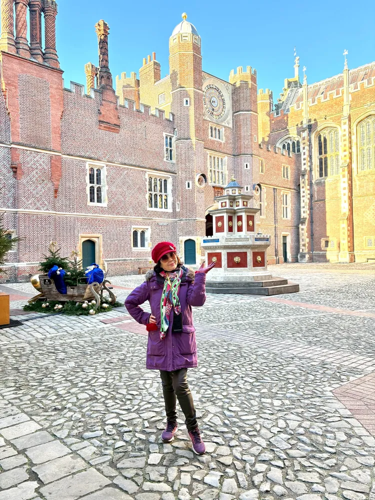 白嘉莉在旅途中仍心心念念台灣。白嘉莉提供