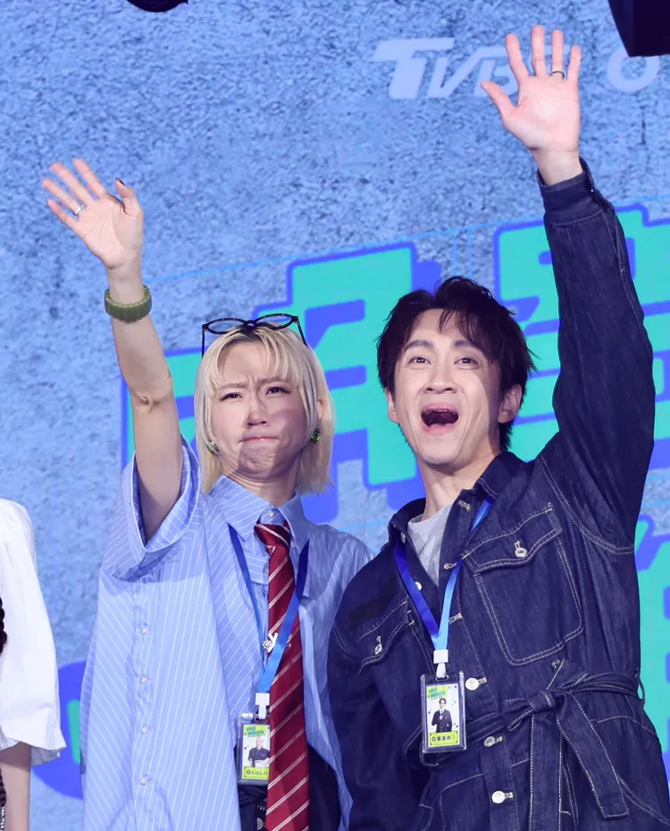 陳漢典（右）、Lulu對生子順其自然。莊宗達攝