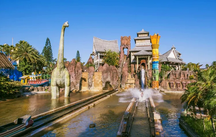 六福村設施。六福集團提供