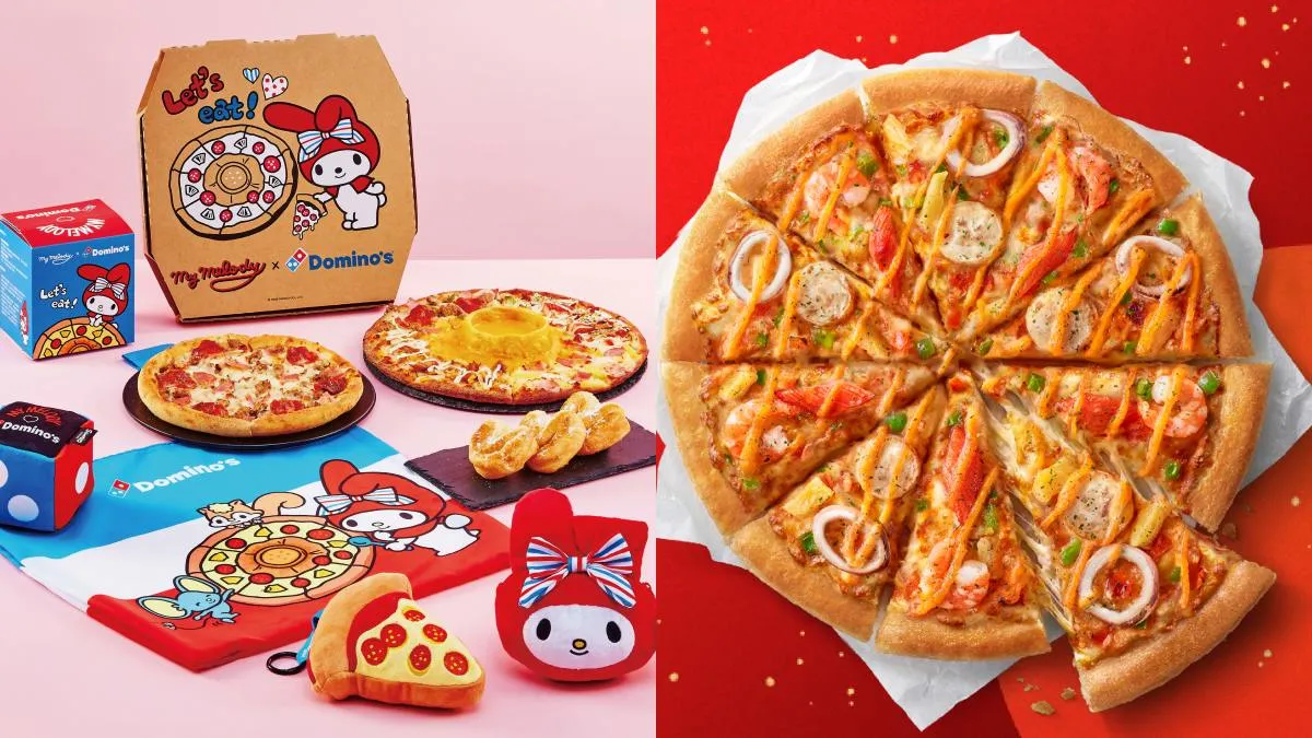 大披萨买1送3！两品牌2026新品　限定款「美乐蒂餐」免费拿盲盒