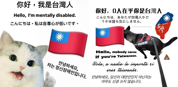 貓圖被反串。翻攝《雷丘律師就決定是你了》臉書